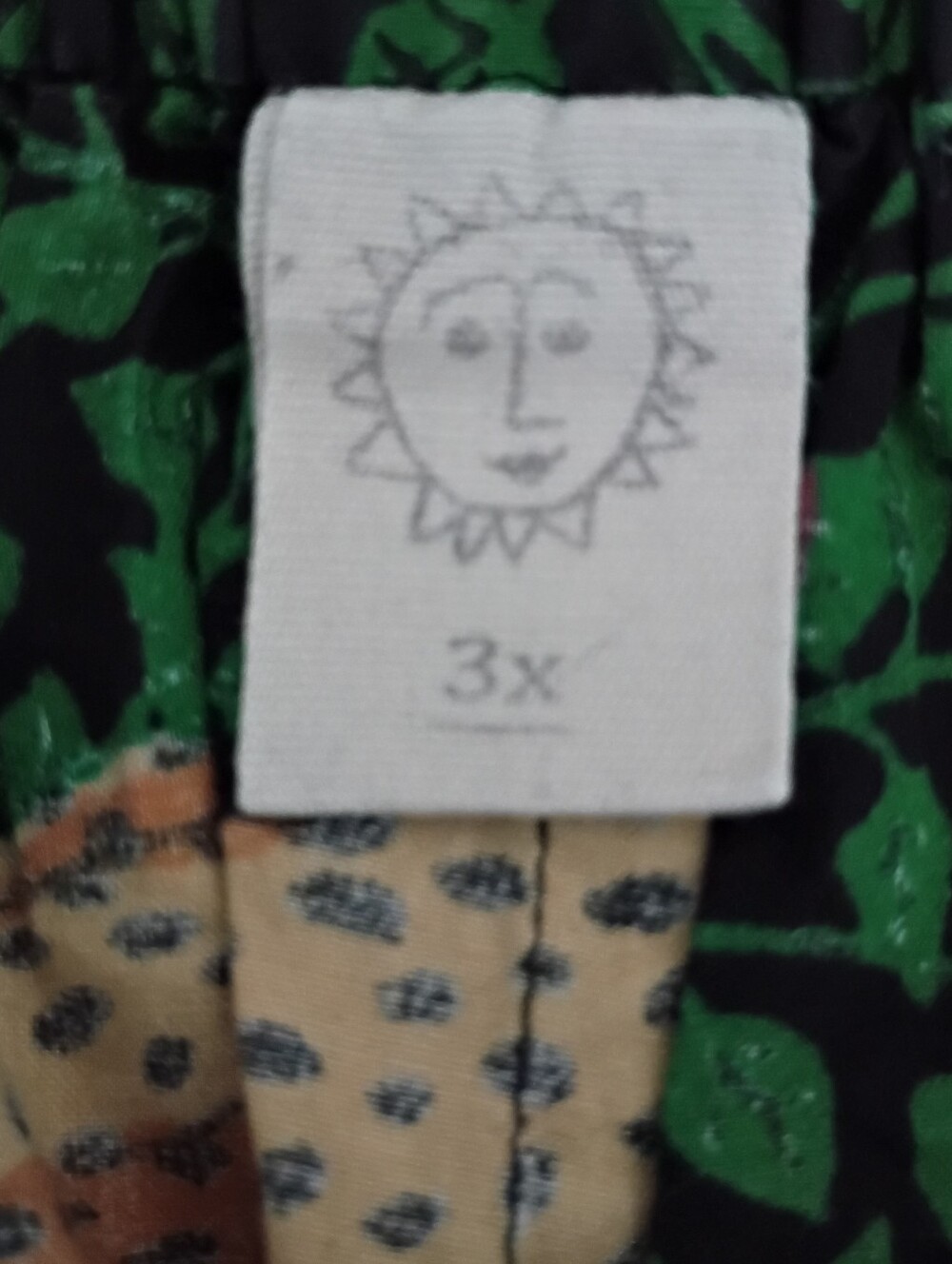 Printfresh Bagheera Leopard Pajama Lounge Pants Green Organic Cotton Preppy Boho - Picture 6 of 8